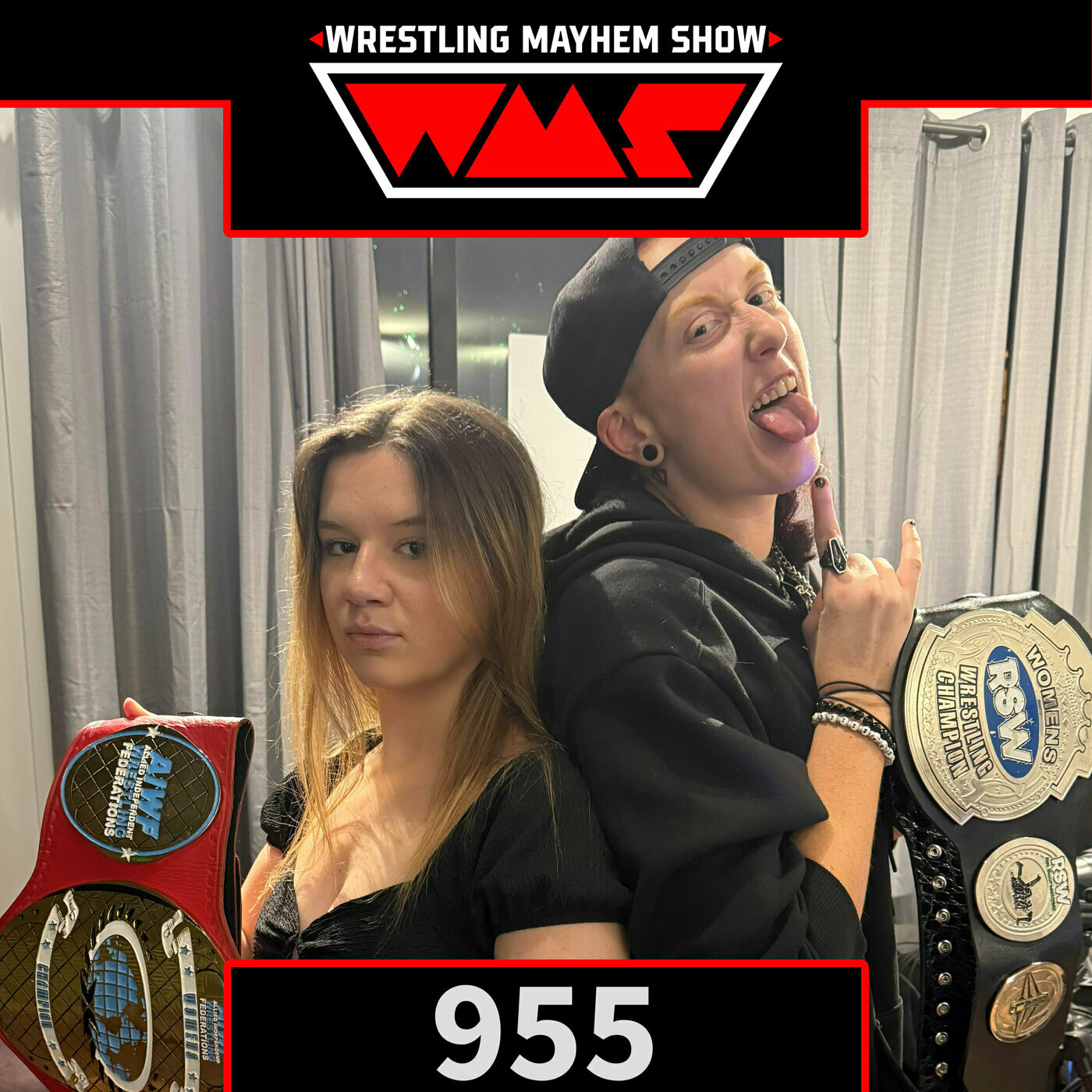 Frenemies with Ava Brooks and Lexus Synn | Wrestling Mayhem Show 955