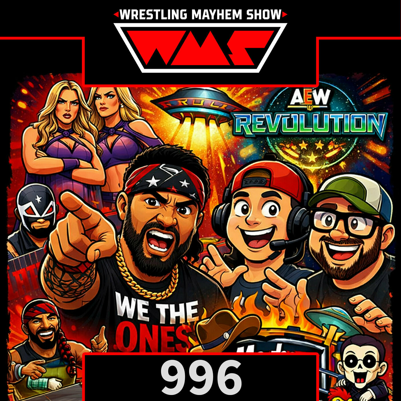 Jimmy Use Steels the Show | Wrestling Mayhem Show 996