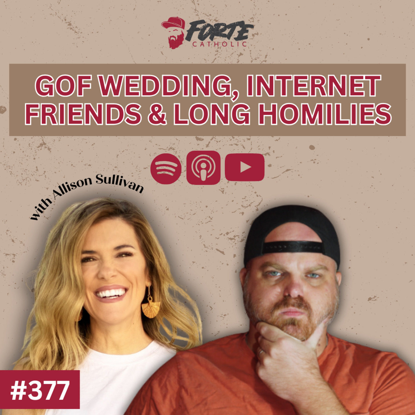 GOF Wedding, Internet Friends & Long Homilies w/ Allison Sullivan