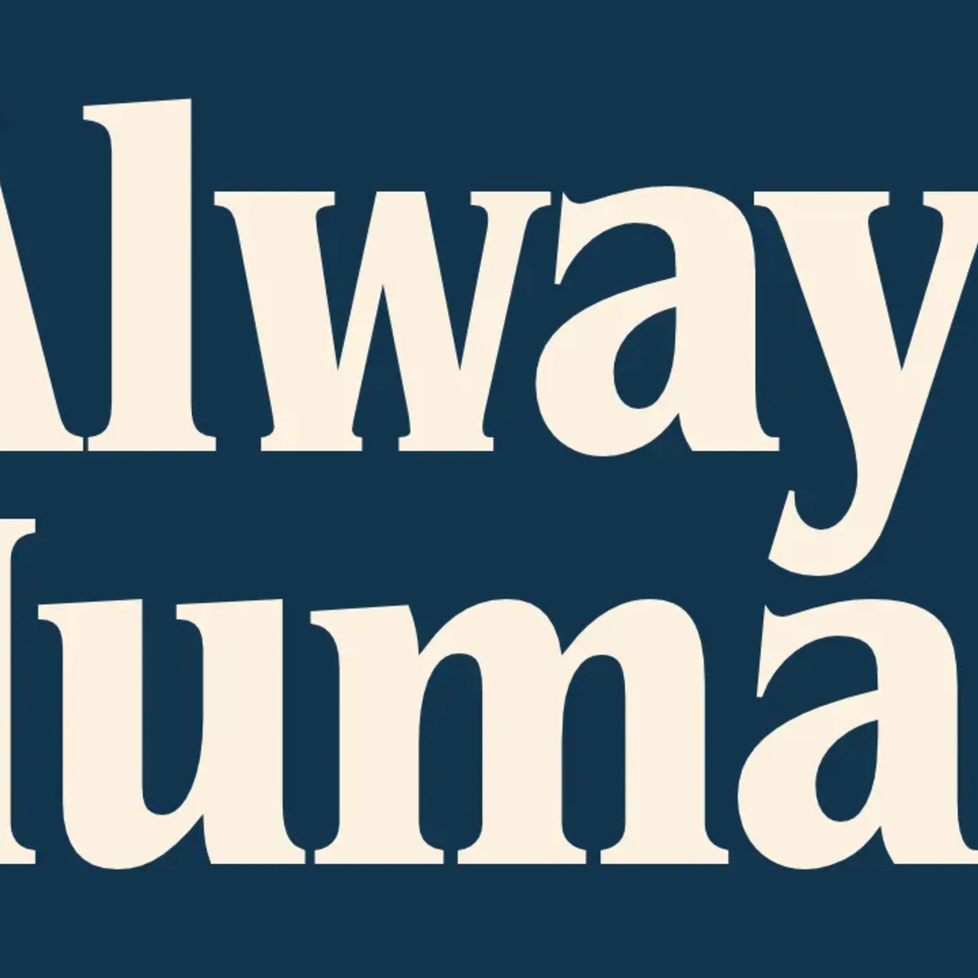 Always Human: a new non-profit fighting back against AI 