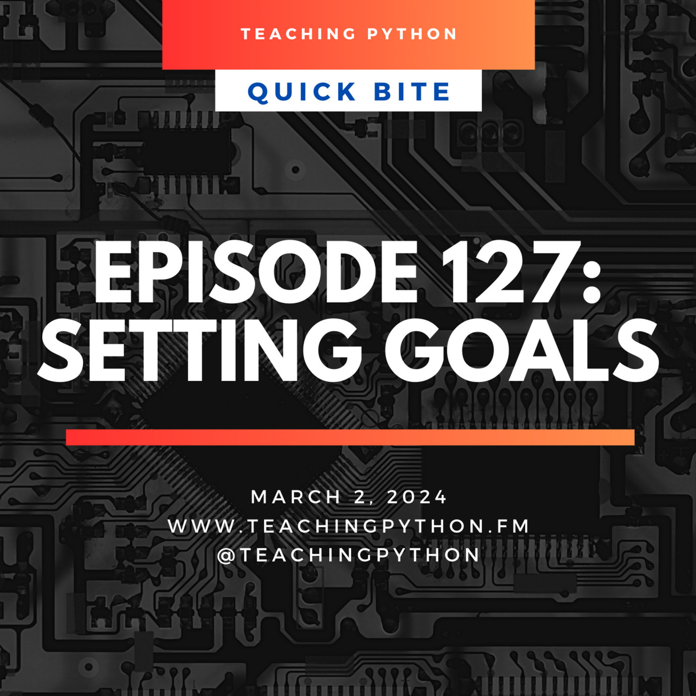 Setting Goals