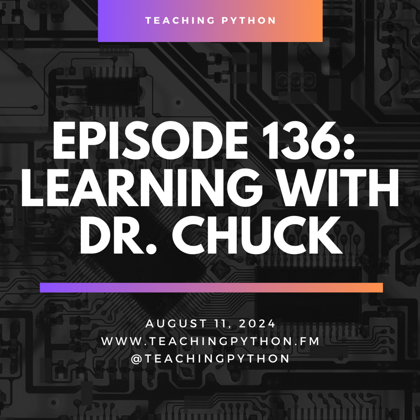 Learning Python with Dr. Chuck
