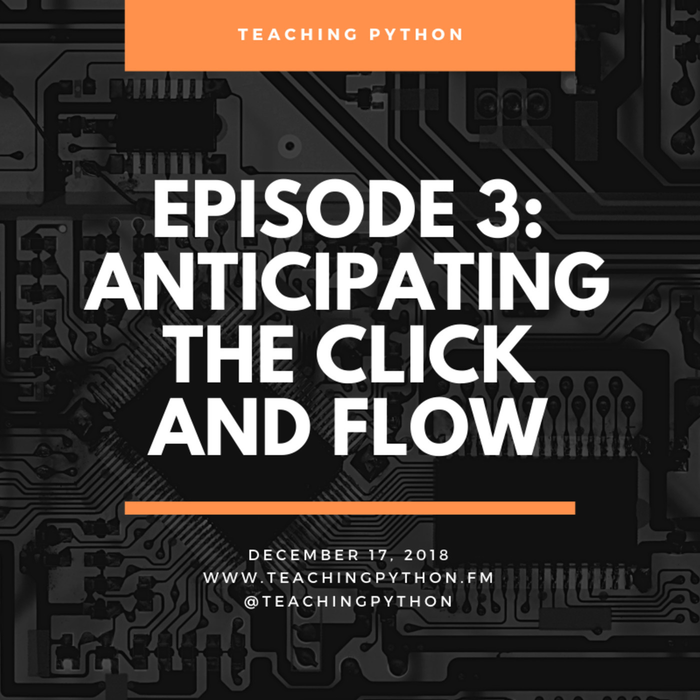Anticipating the Click and Flow