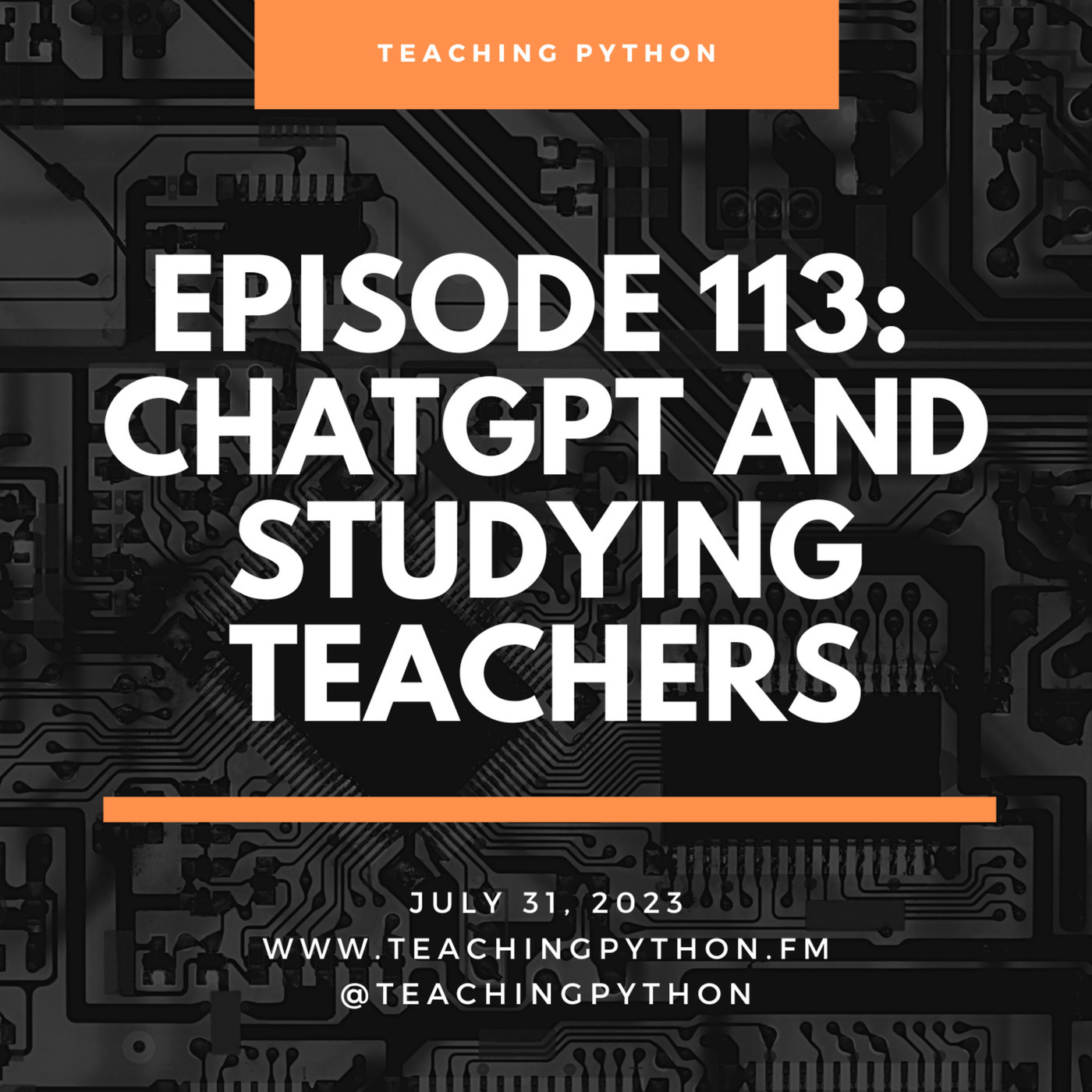 ChatGPT and Studying Teachers