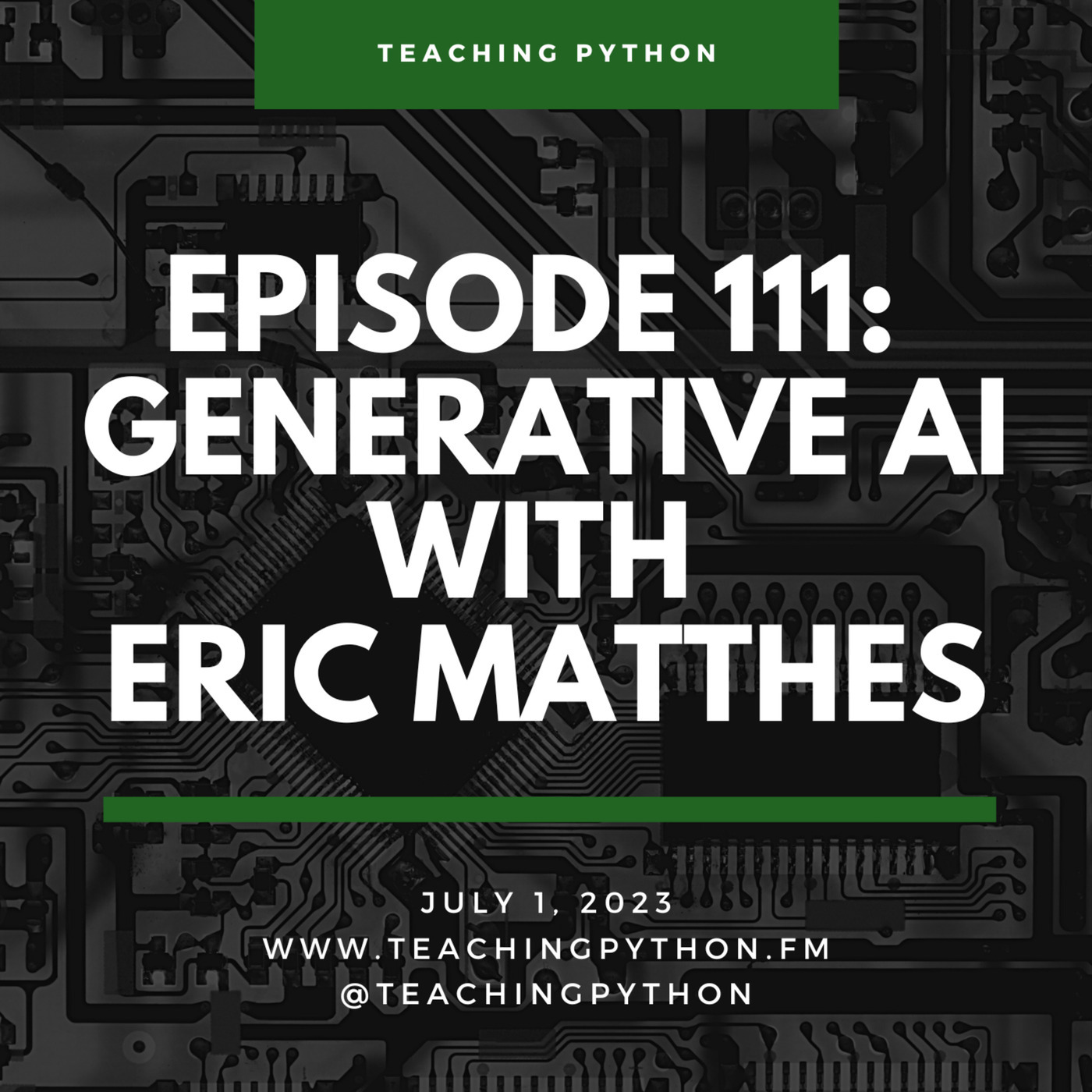 Generative AI with Eric Matthes