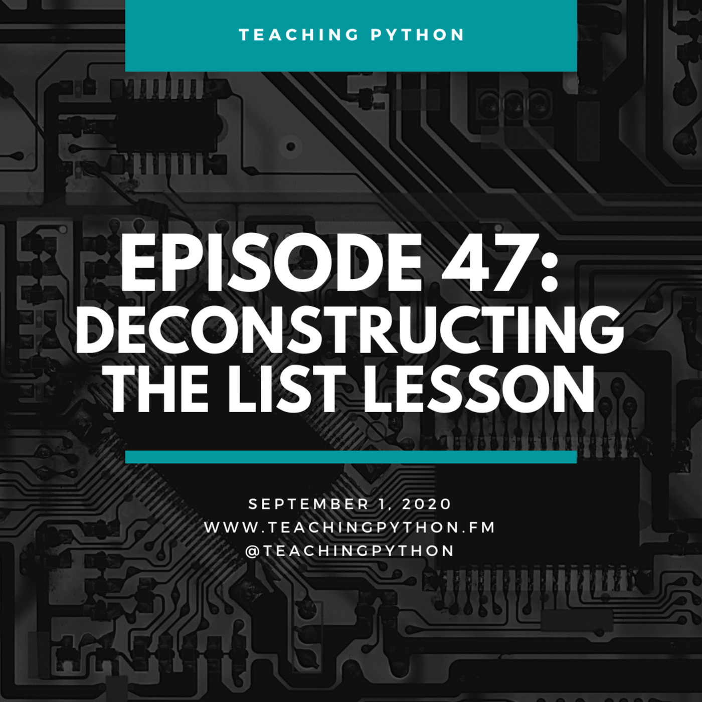Deconstructing the List Lesson