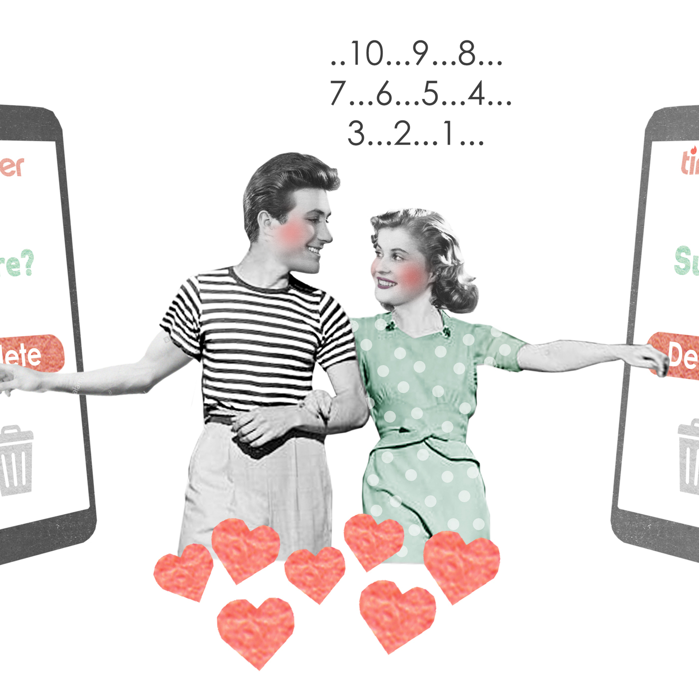 Heeft een tinderrelatie meer of juist minder kans van slagen?