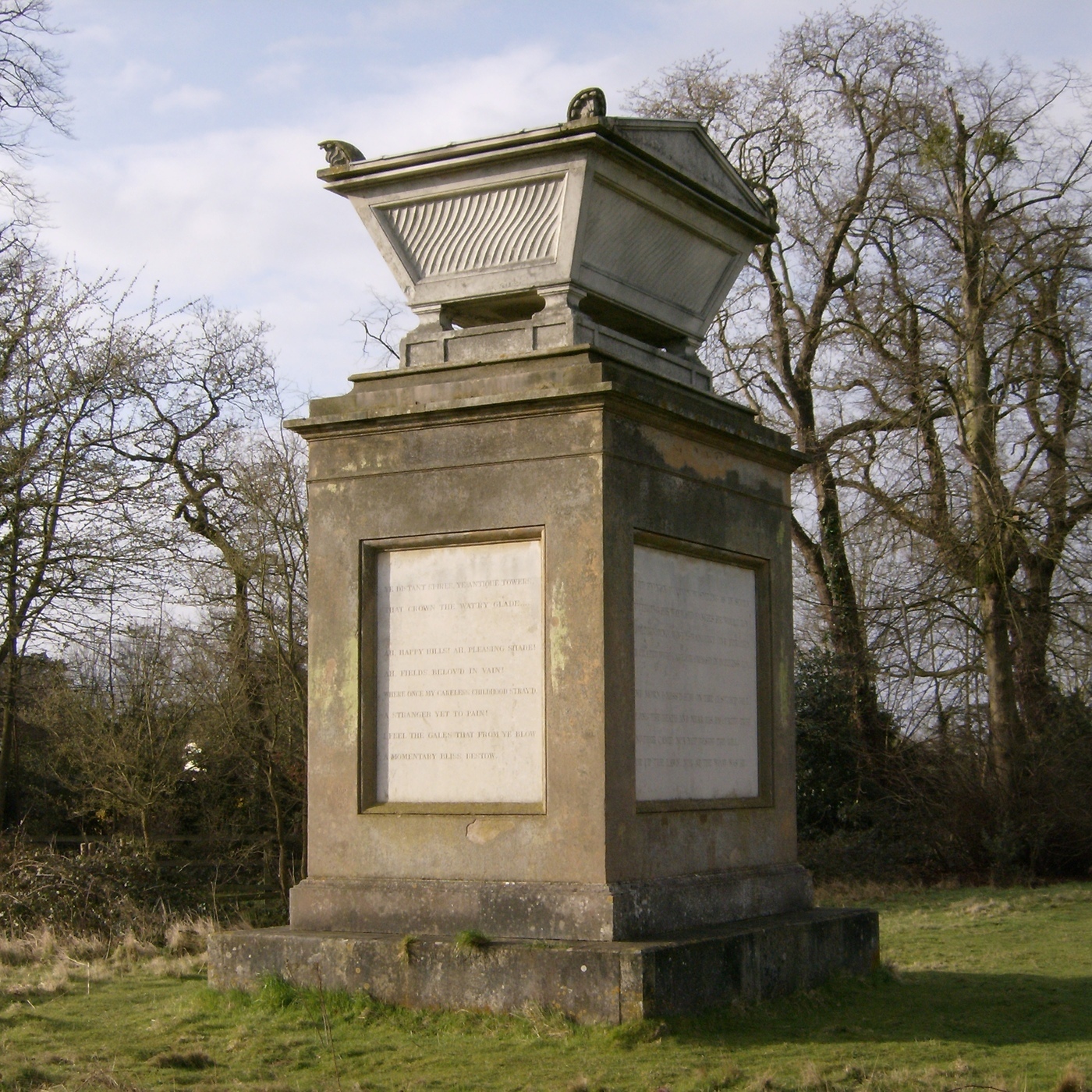 Thomas Gray, Elegy Written in a Country Churchyard