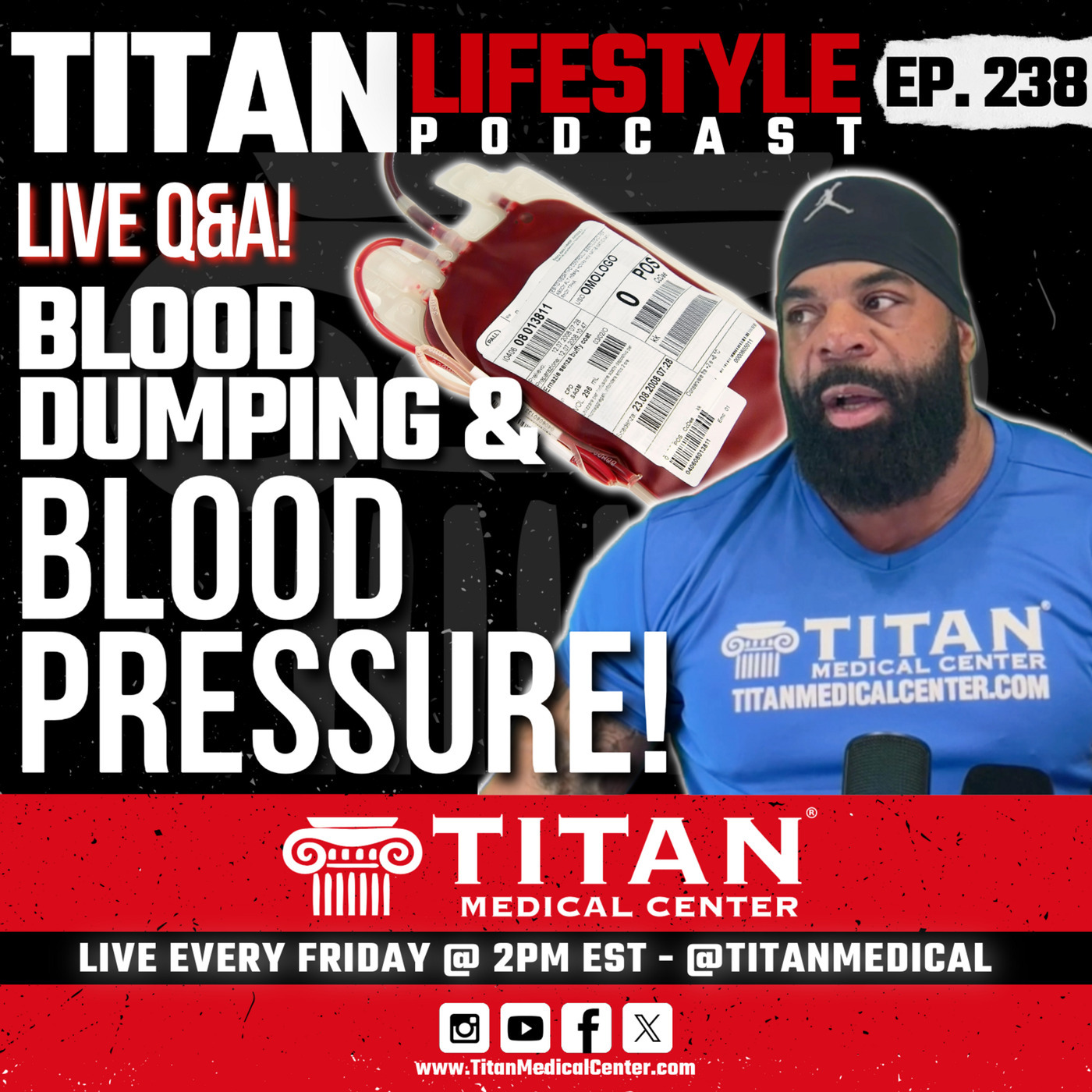 Titan Lifestyle 238 | Different Arm Positions Change Blood Pressure Readings