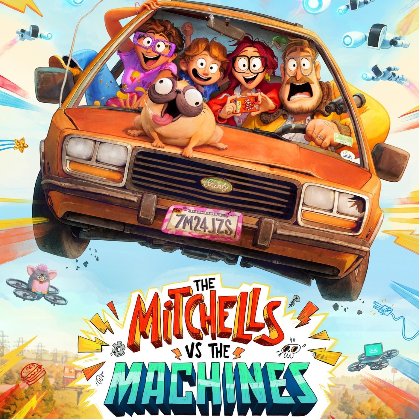THE MITCHELLS VS. THE MACHINES (& Daniel Radcliffe riding a bear)