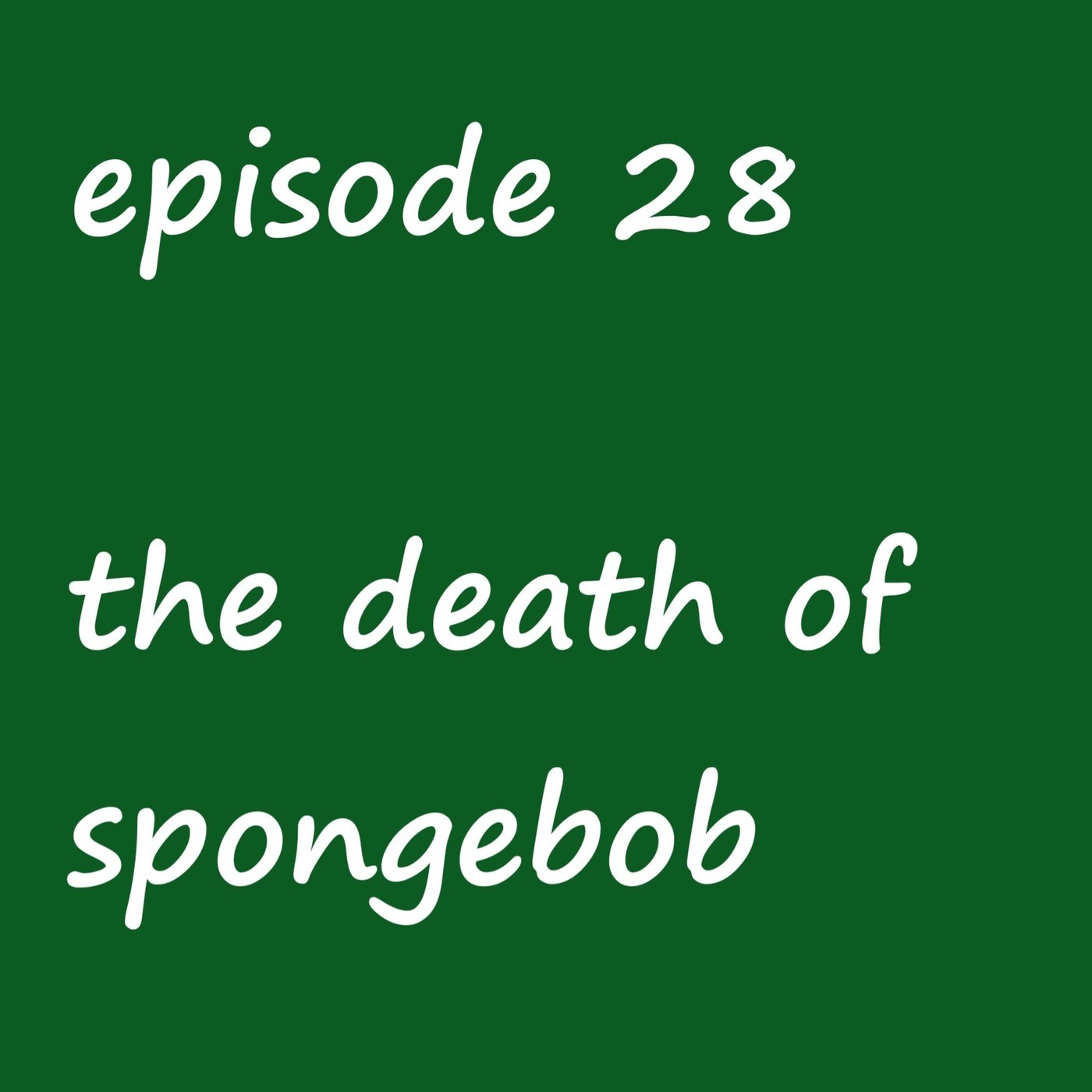 the death of spongebob