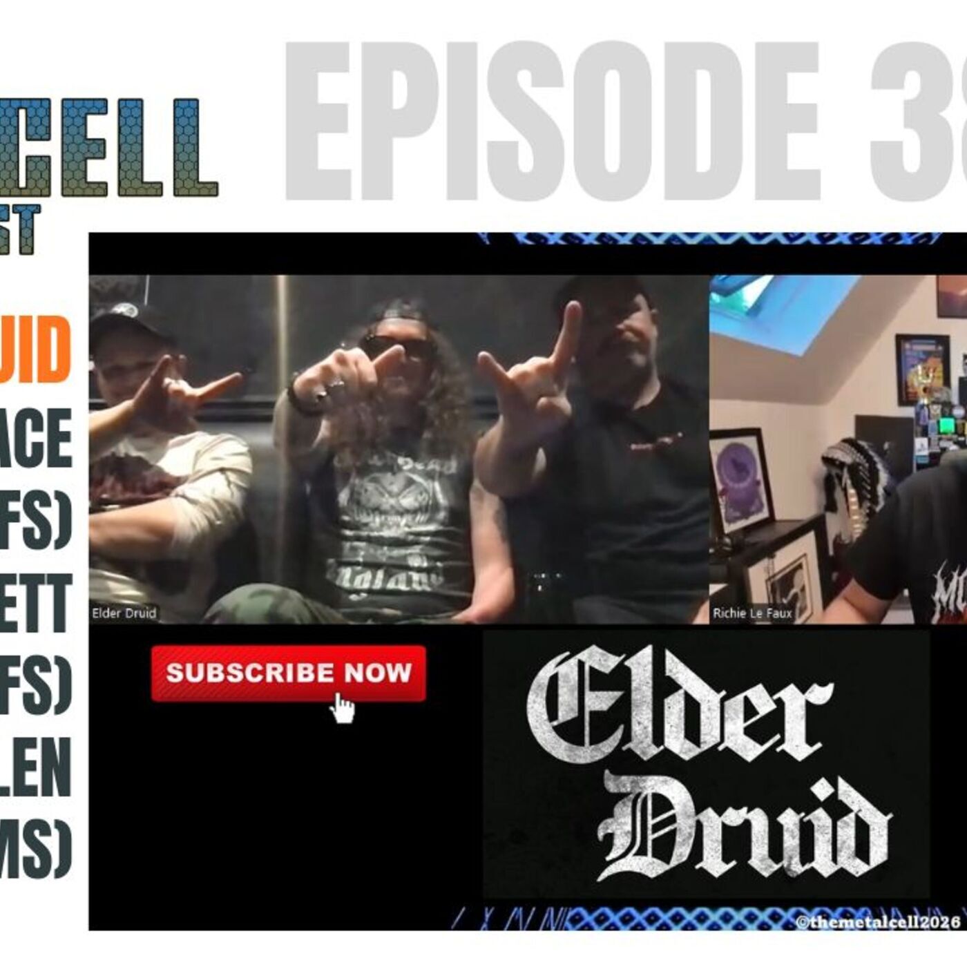 ELDER DRUID | The Band That Refused To Disappear | The Metal Cell Podcast